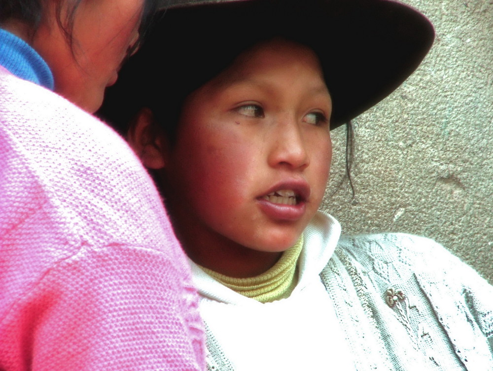 Niñas en Pisac