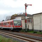 Nibelungenbahn bei der Einfahrt Bf Bürstadt 2011