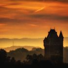 Nibelungenturm before Sunrise