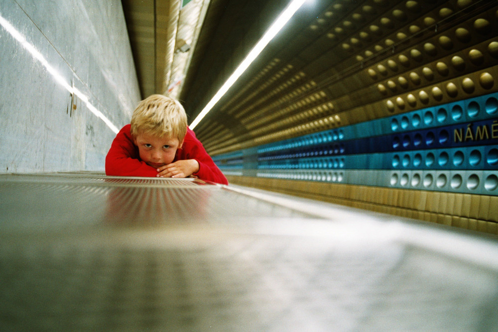 Nic in der Prager U-bahn