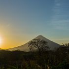 Nicaragua Sonnenuntergang Vulkan