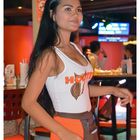 nice dancing Hooters girl