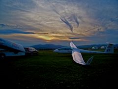 Nice Evening view at Trencin during our Euroglide Gliding Race through Europe 2012