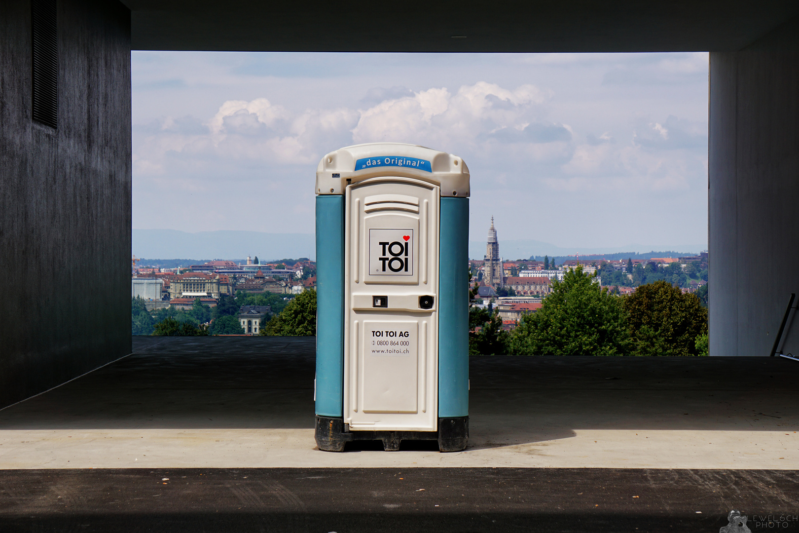 Nice Place For A Mobile Toilet