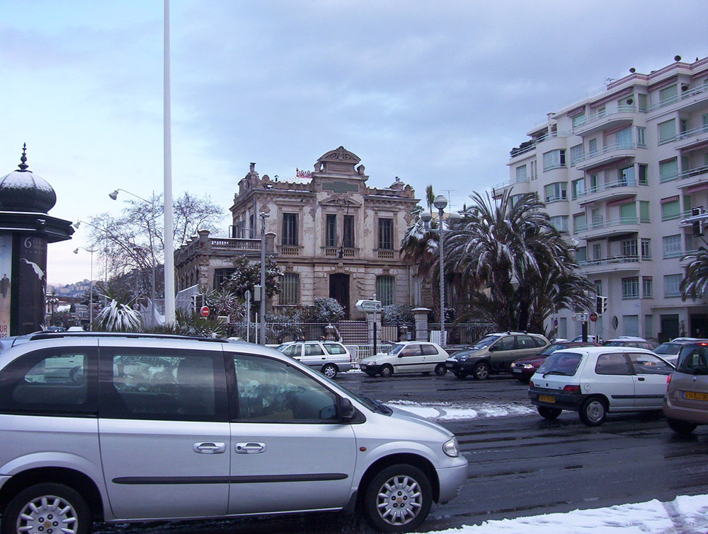 nice sous la neige !année 2005