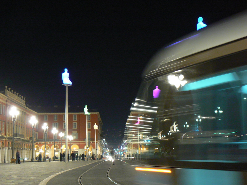 Nice, Tram et Art dans la ville