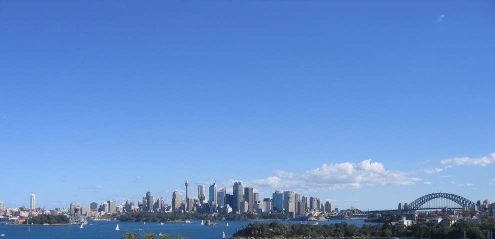 Nice view of Sydney