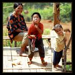 Nice Welcome at the Akha Village