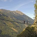 Nicht alltäglich - Hängebrücke bei den wilden Wassern - Schladming