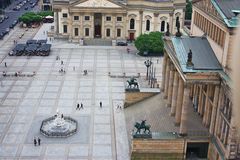 Nicht alltäglicher Blick auf den Gendarmenmarkt