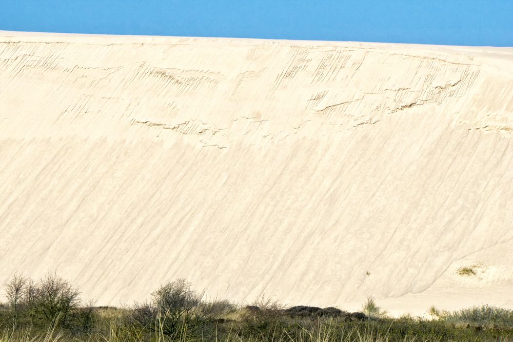 nicht die Wanderdünen von Namibia sondern von Sylt