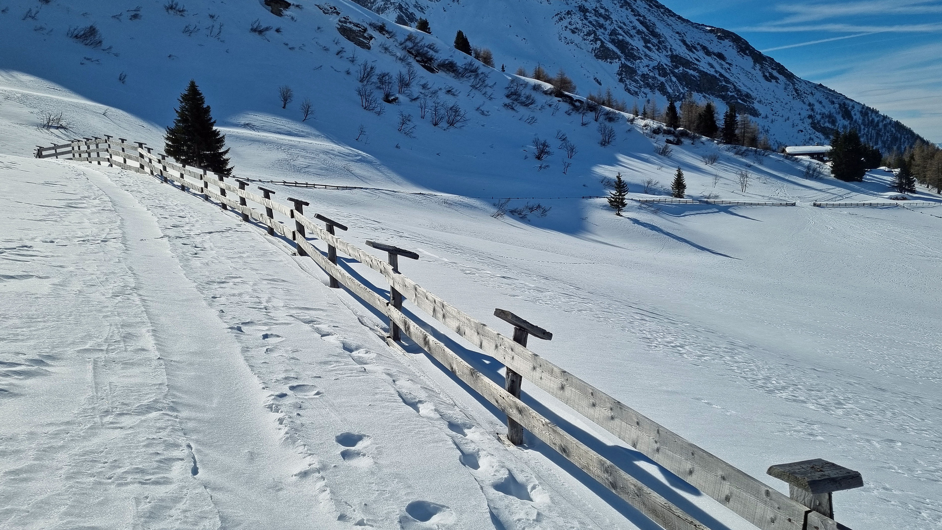 nicht mehr weit zur Hütte 