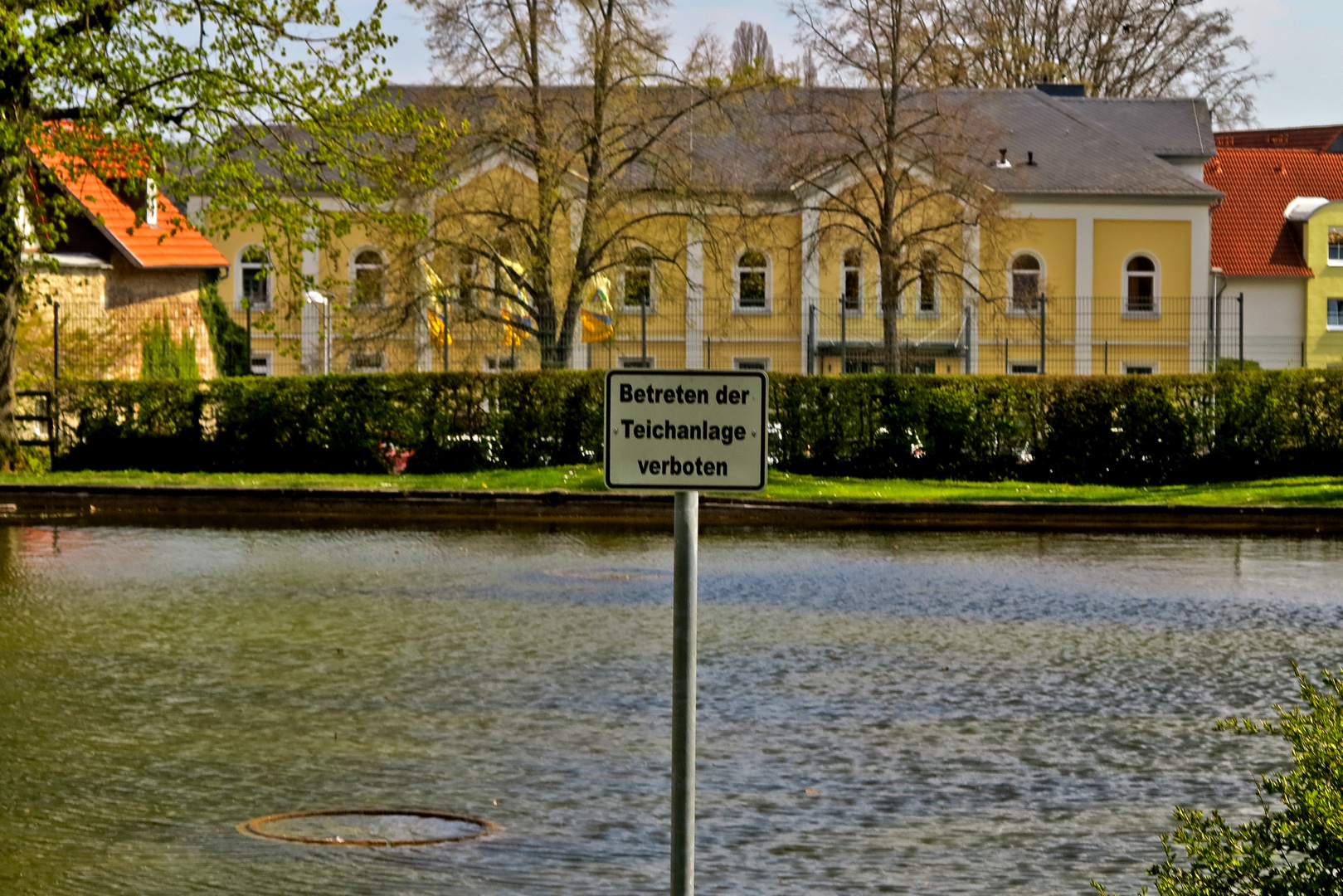 nicht übers Wasser gehen