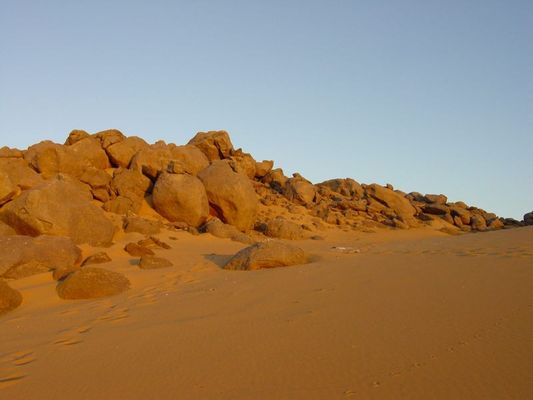 Nichts als Wüste ...