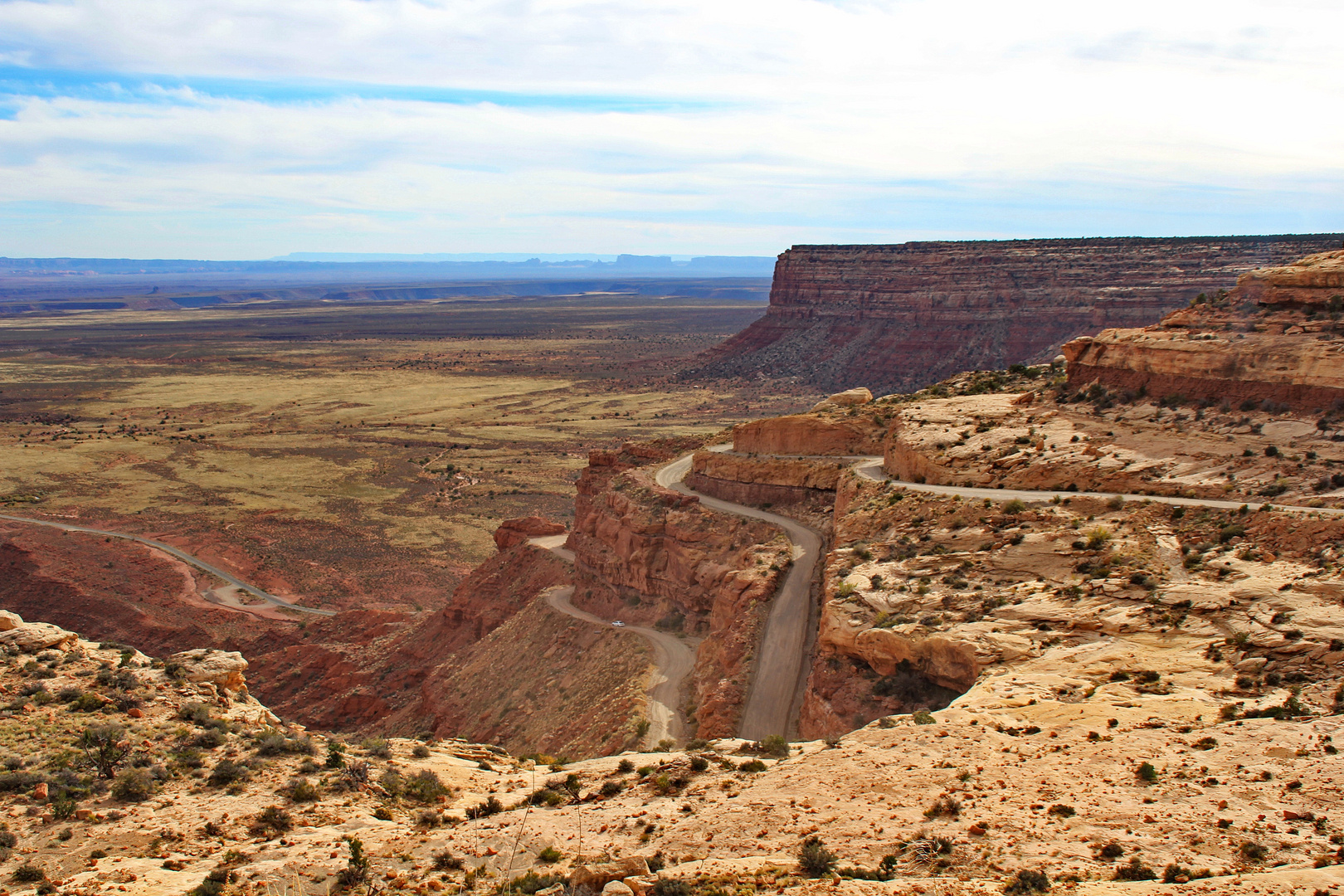 Nichts für schwache Nerven: Moki Dugway