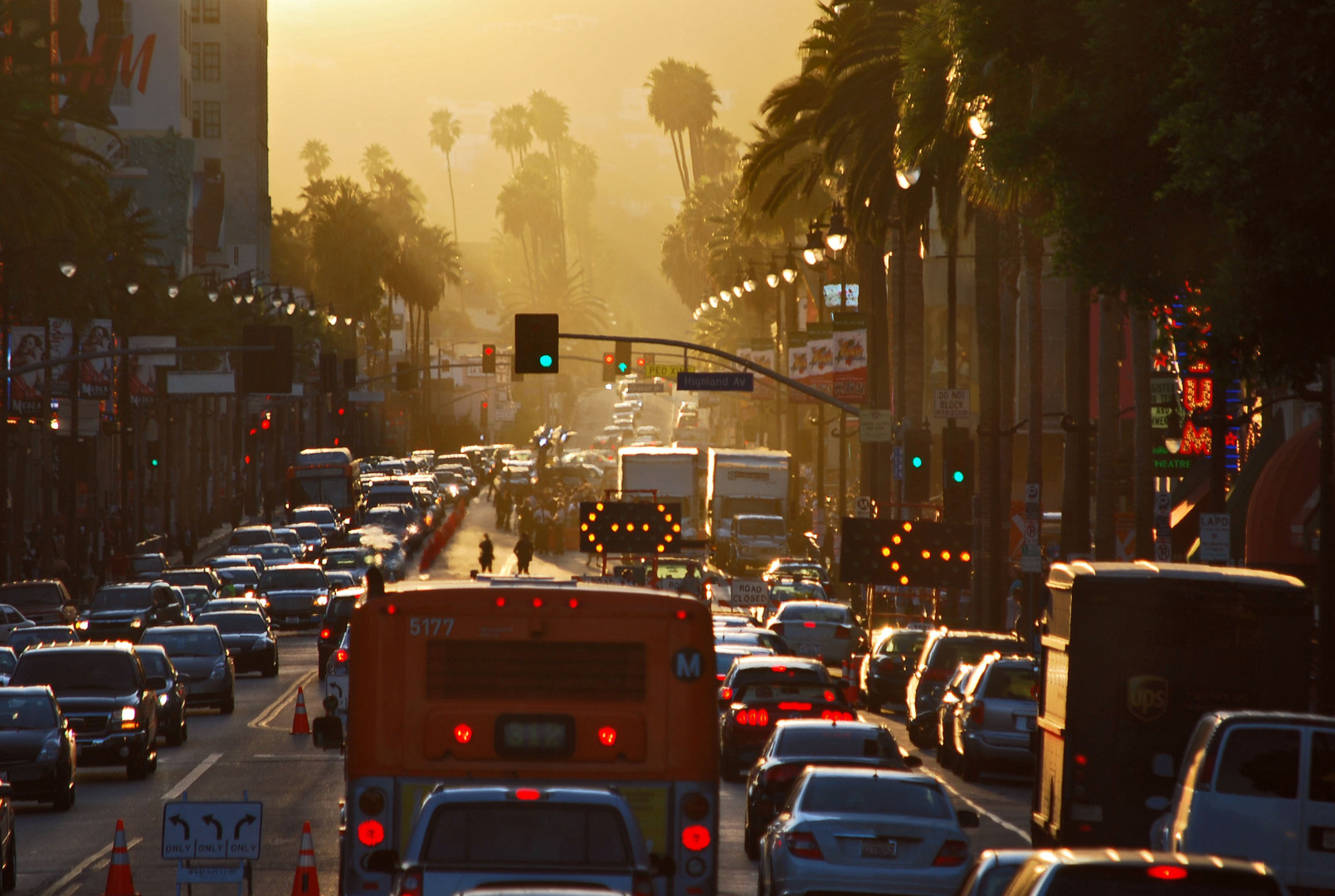 Nichts geht mehr auf dem Hollywood Boulevard