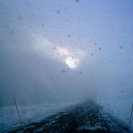 Nichts geht mehr- gestrandet / Unterwegs zum Nordkapp im Winter – Der grosse Wintersturm kündigt....