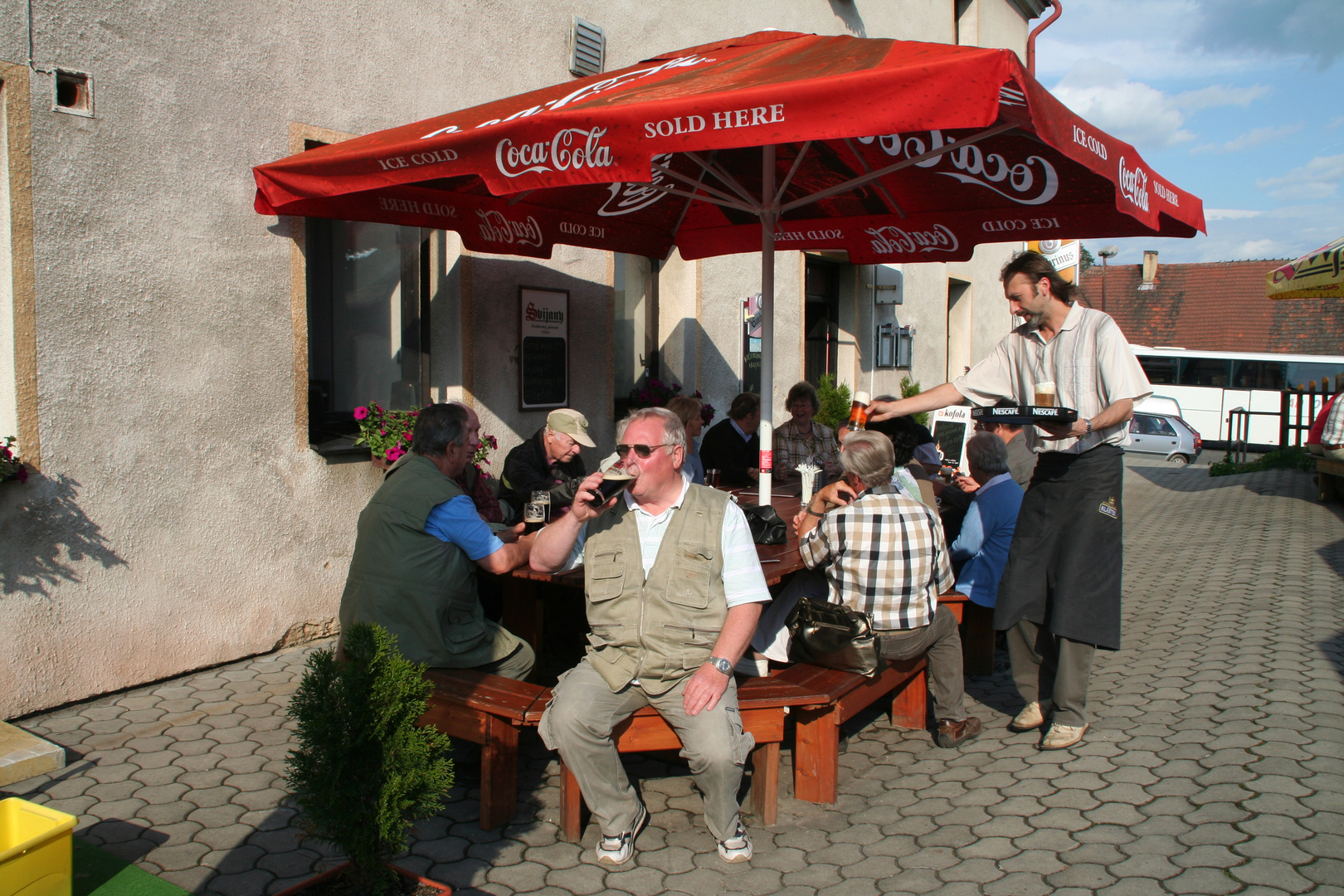 Nichts geht über gutes kühles tschechisches Bier