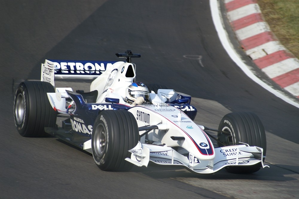 Nick Heidfeld 2007 auf der Nordschleife ( Foto unbearbeitet )