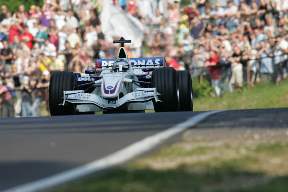 Nick Heidfeld in der "Grünen Hölle"