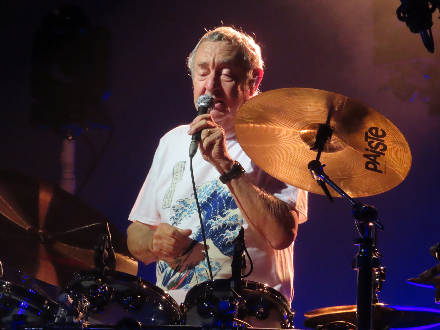 Nick Mason am 05.07. in Leipzig, Haus Auensee