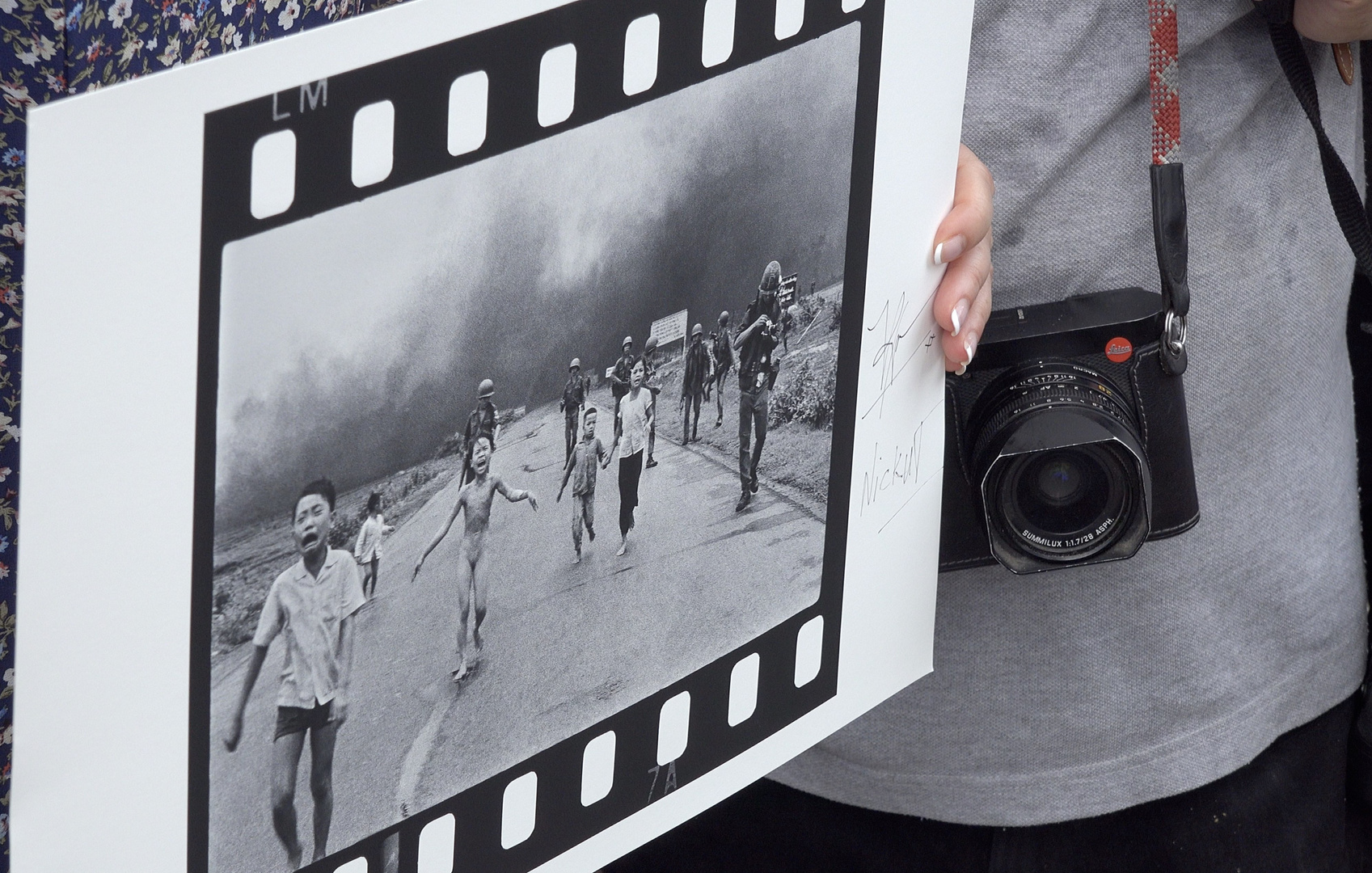 Nick Ut's Photo Vietnam War - Trang Bang, Vietnam June 1972. November 2022 Photo Peter Scheid 