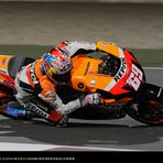 Nicky Hayden brennt