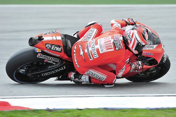 Nicky Hayden startet von Platz 2 in Malaysia