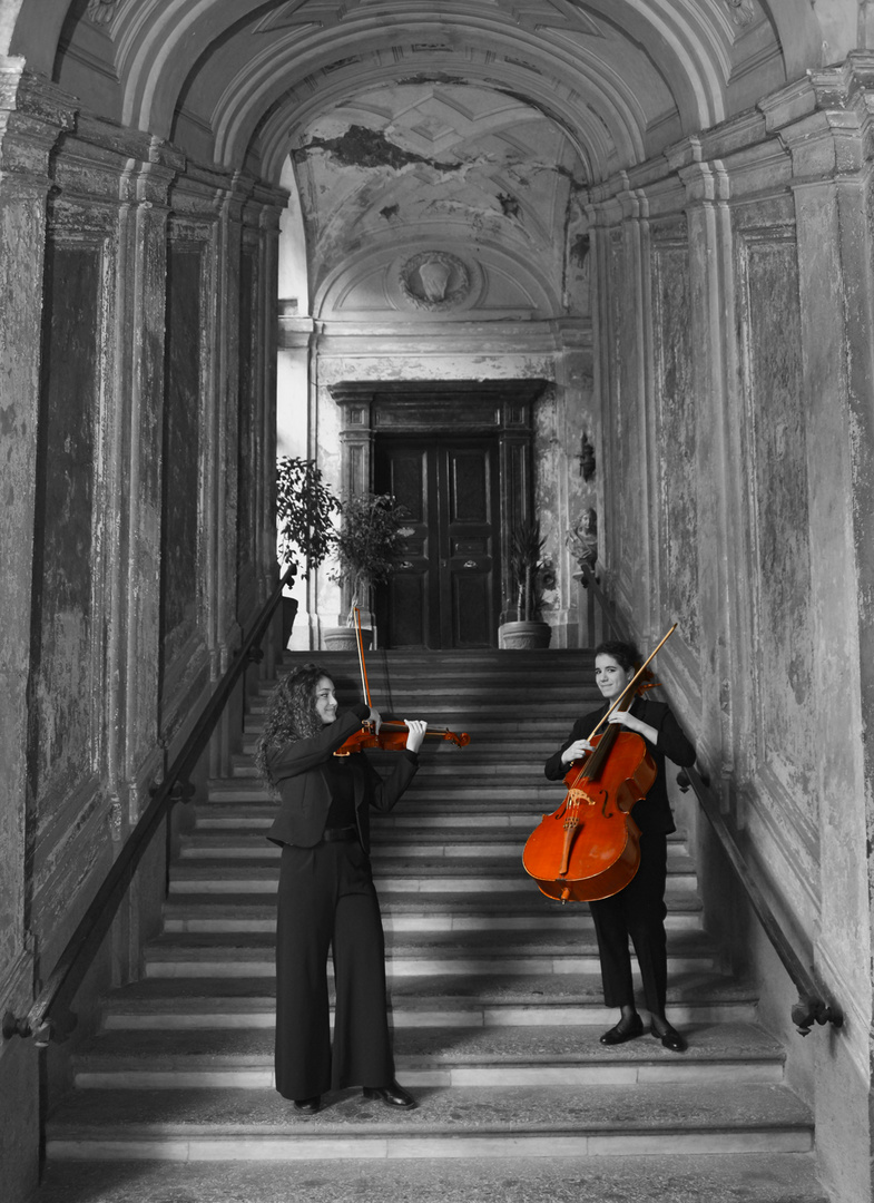  Nicola Porpora Palazzo Caracciolo di Torella	Violino Fabiana D’Auria 	Violoncello Chiara Mallozzi