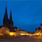 Nicolai-Kirche und Mathildenbrunnen