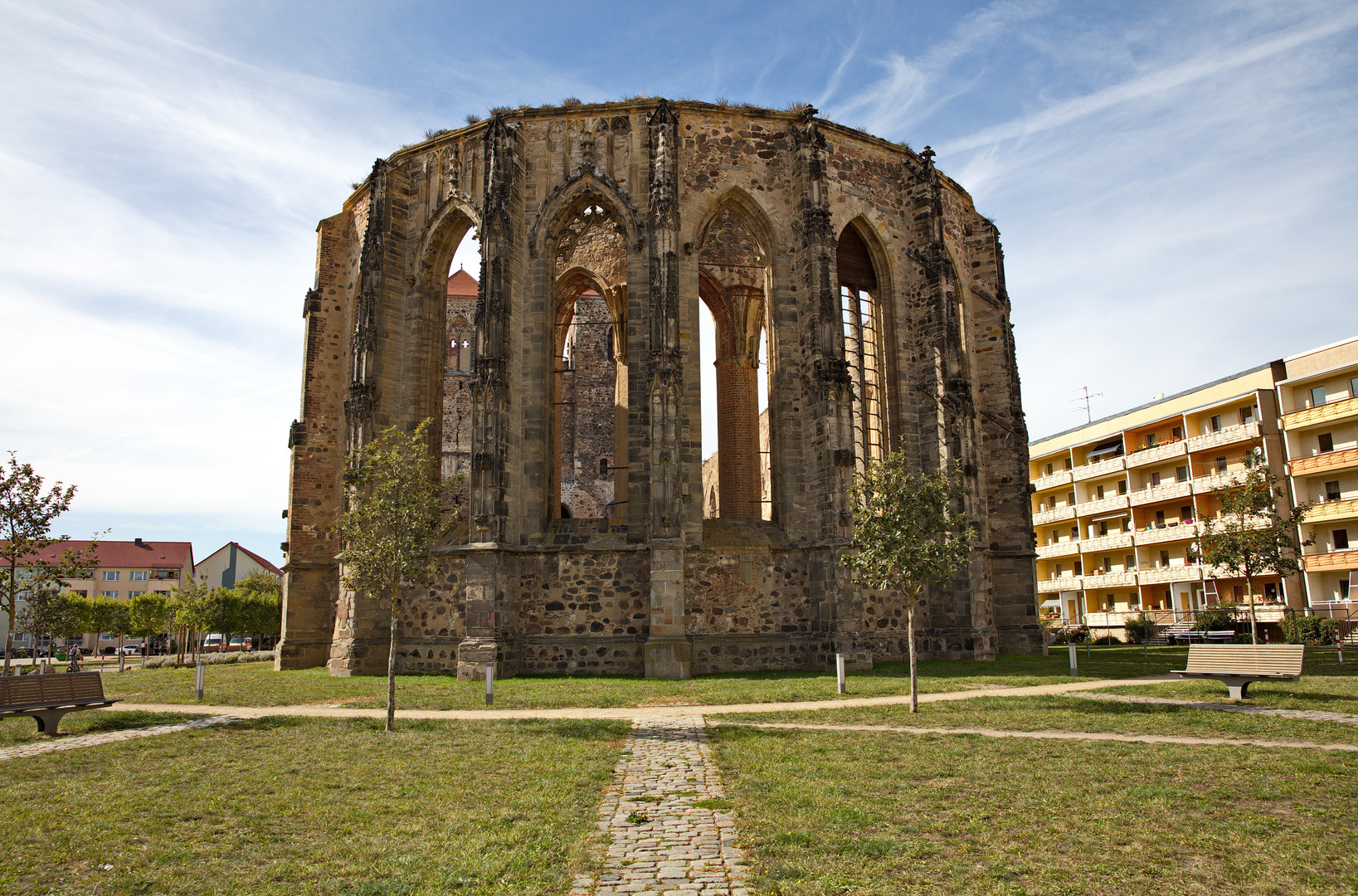 Nicolaikirche Zerbst - Denkmal einer Zerstörung im 2. Weltkrieg