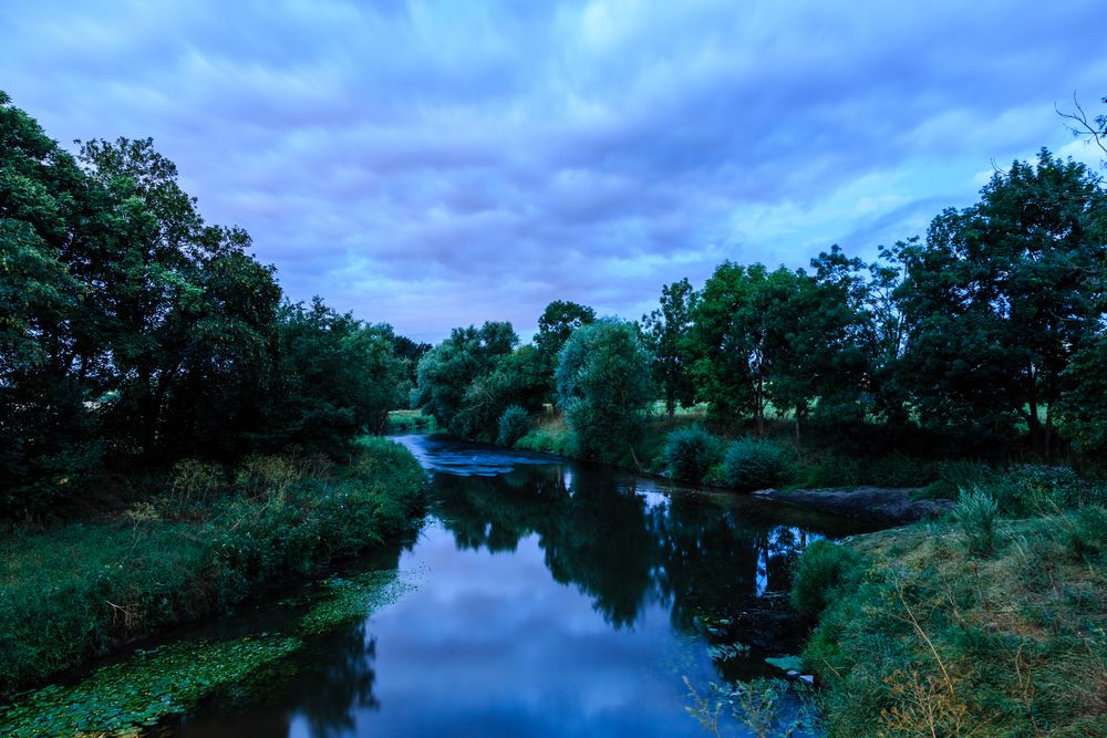 Nidda vor Sonnenaufgang