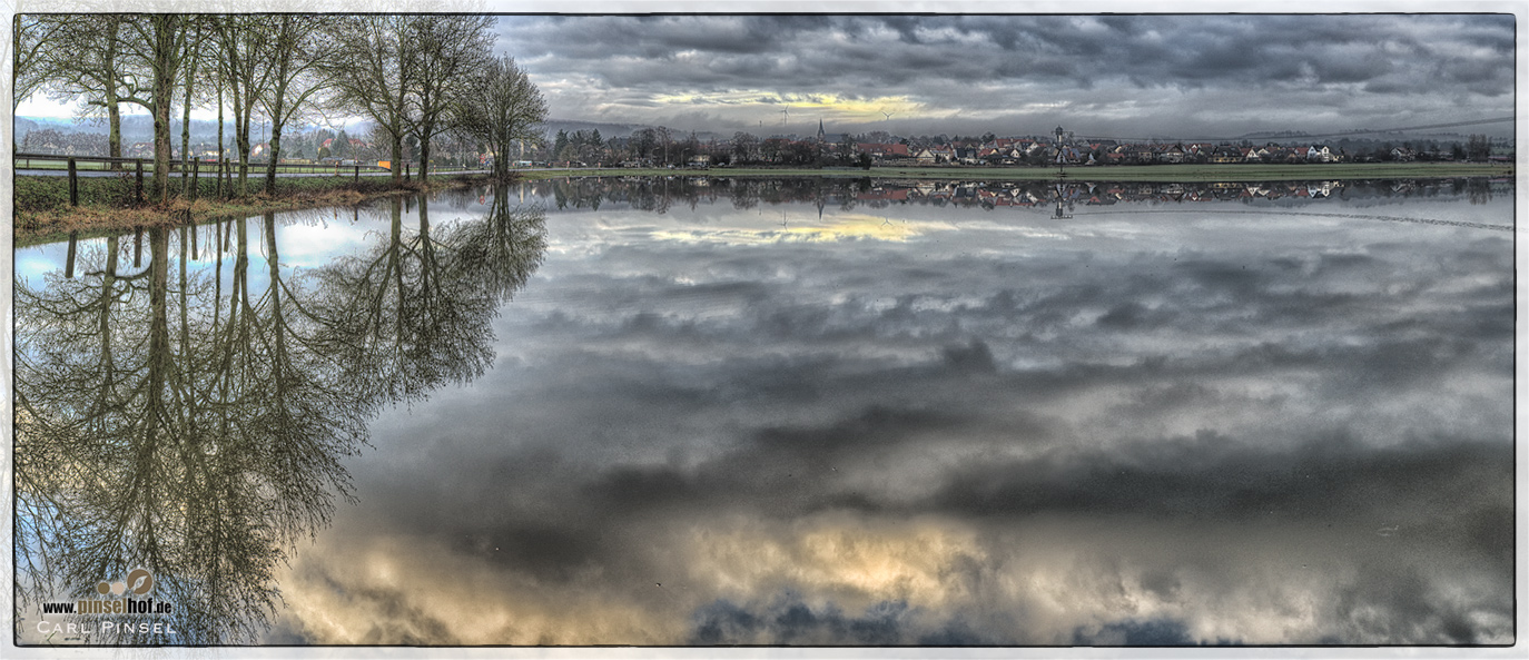 Nidderhochwasser bei Altenstadt