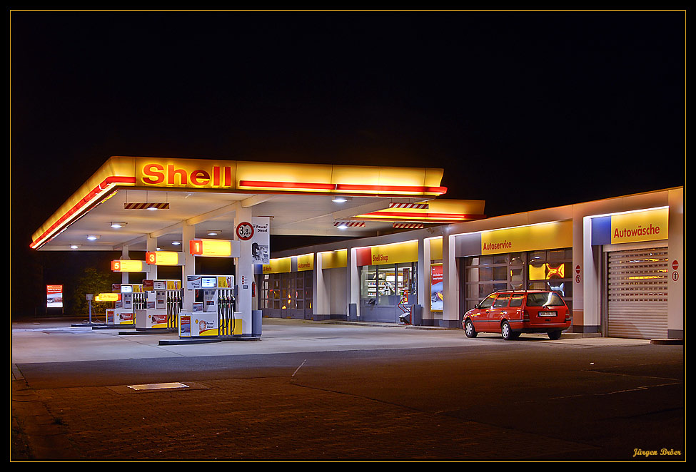 Nie wieder Shell...