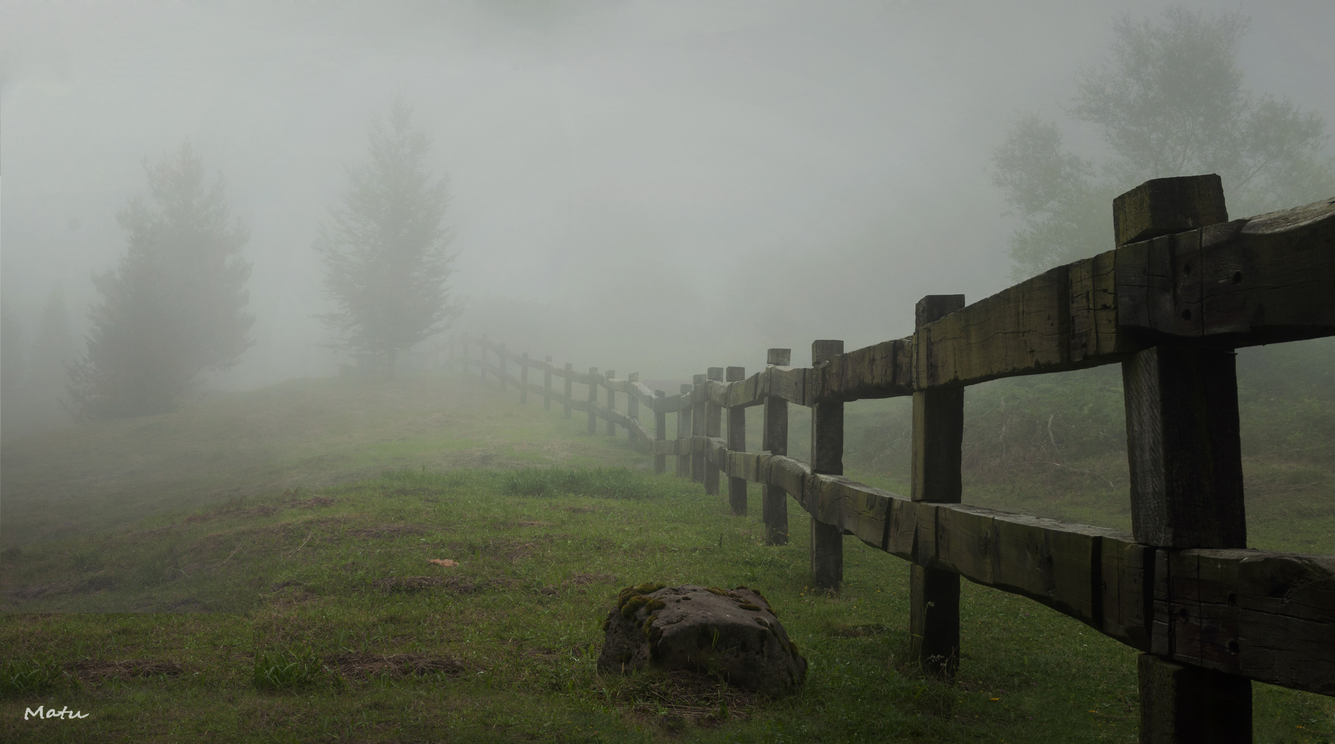 Niebla en Gorbeia 