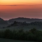 NIEBLA EN LA TARDE TOSCANA