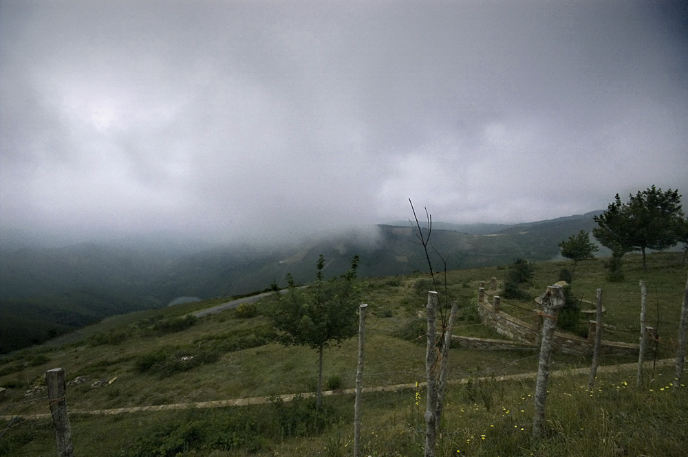 Niebla en Los Ancares lucenses.