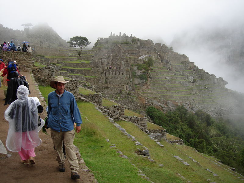 Niebla en Machu-pichu