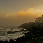 Niebla en Mundaka.