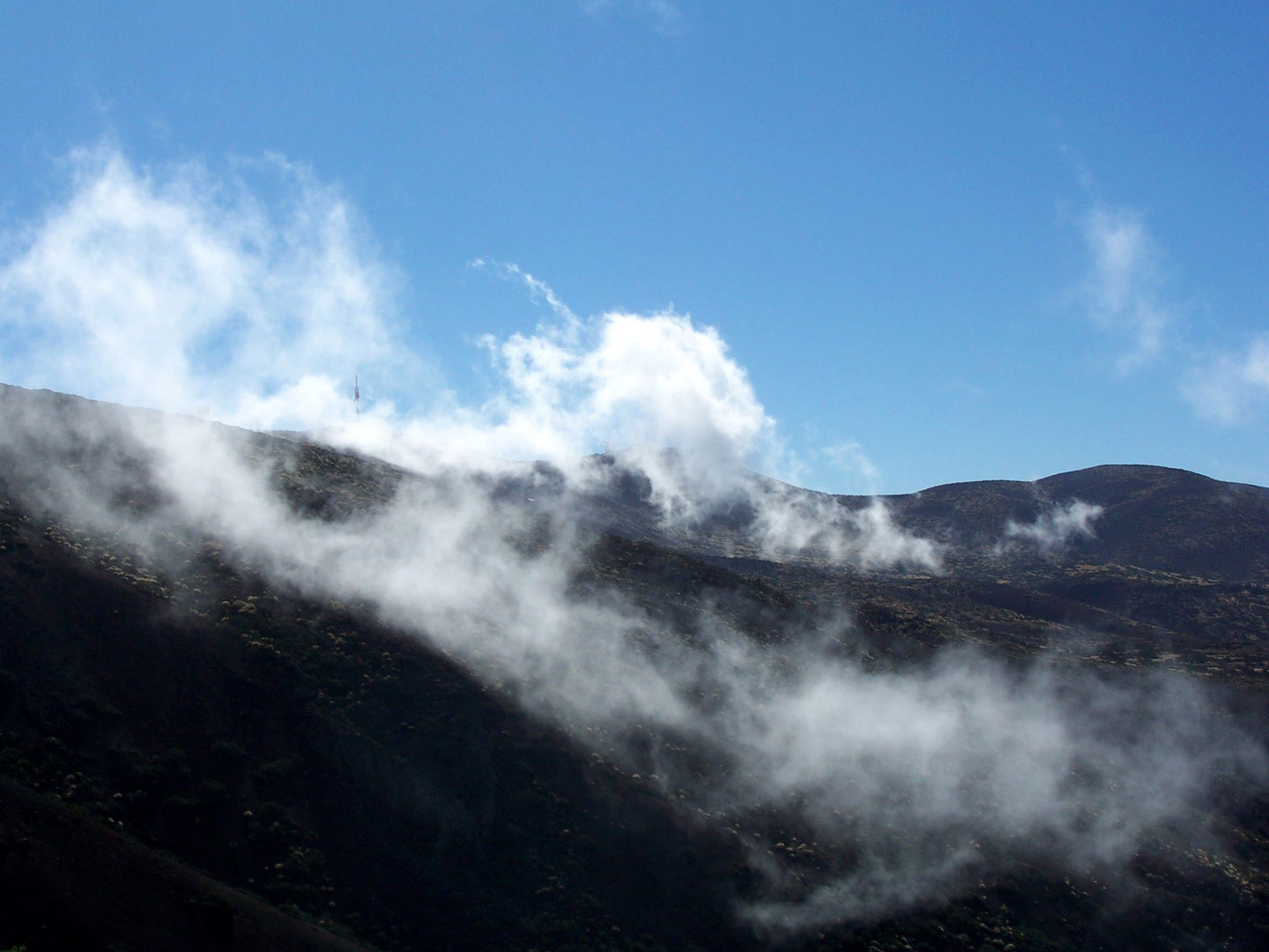 - niebla o nubes? -