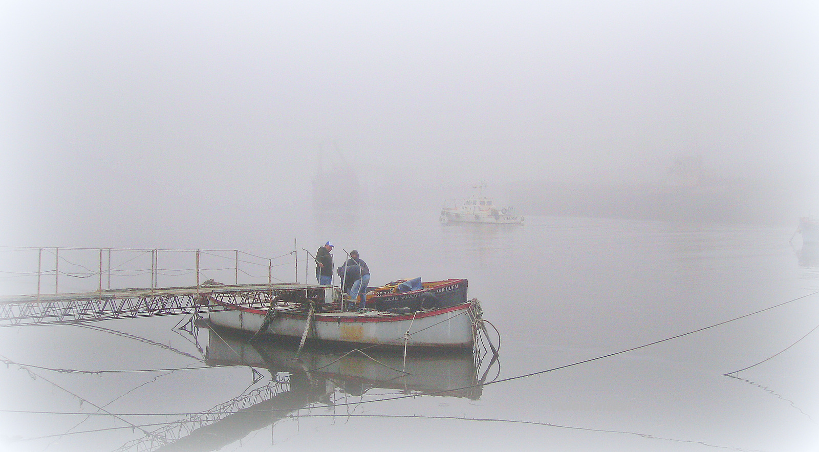 niebla portuaria