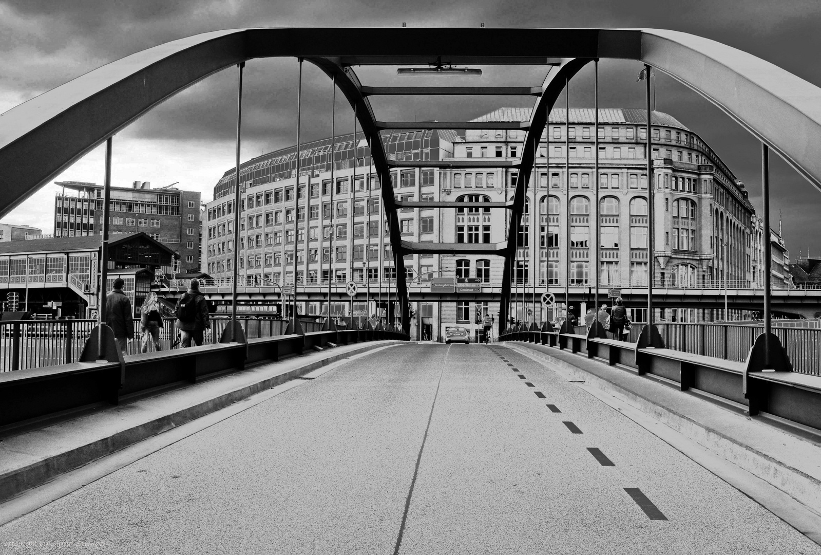 Niederbaumbrücke in der Speicherstadt