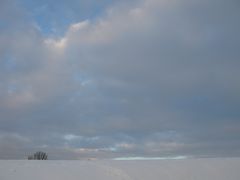 Niederbergische Landschaft: Winter