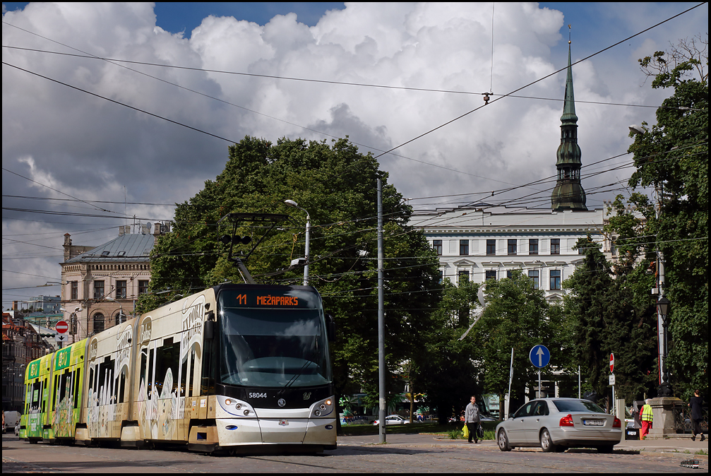 Niederflur in Riga