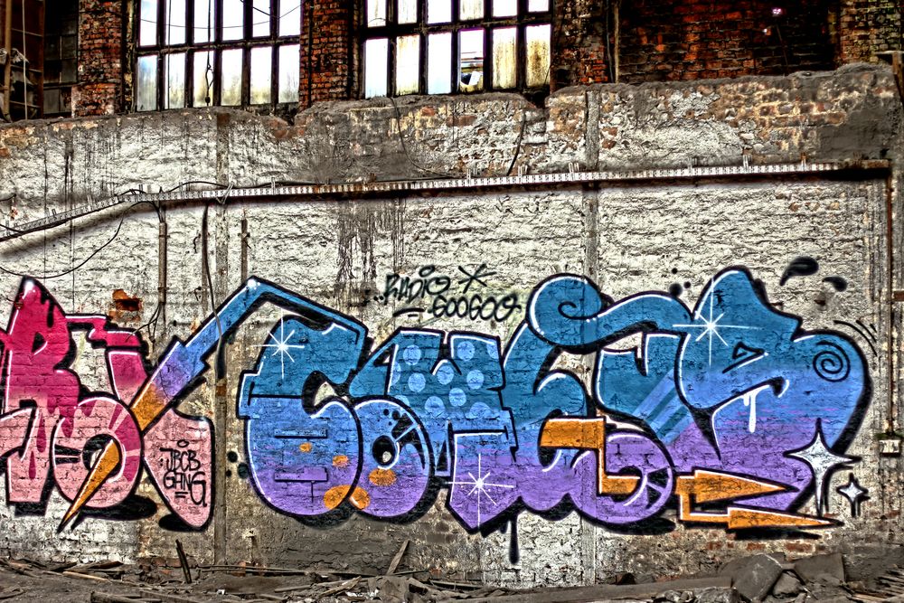 Niedergang 10 - Graffiti