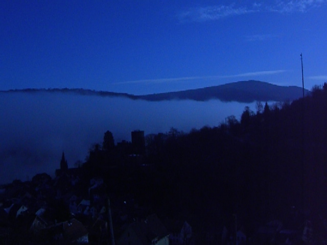 Niederheimbach mal in Blau.