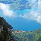 Niederhorn/ CH (09.06.2018) Blick auf den Thunersee.