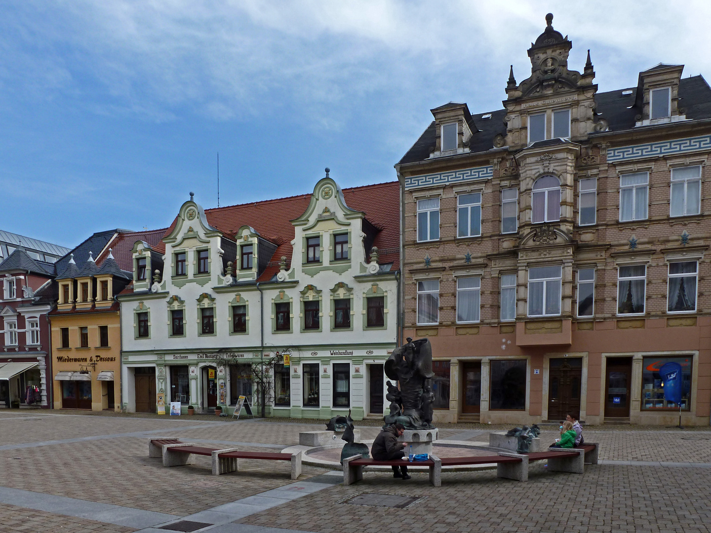 Niedermarkt mit Stiefelbrunnen