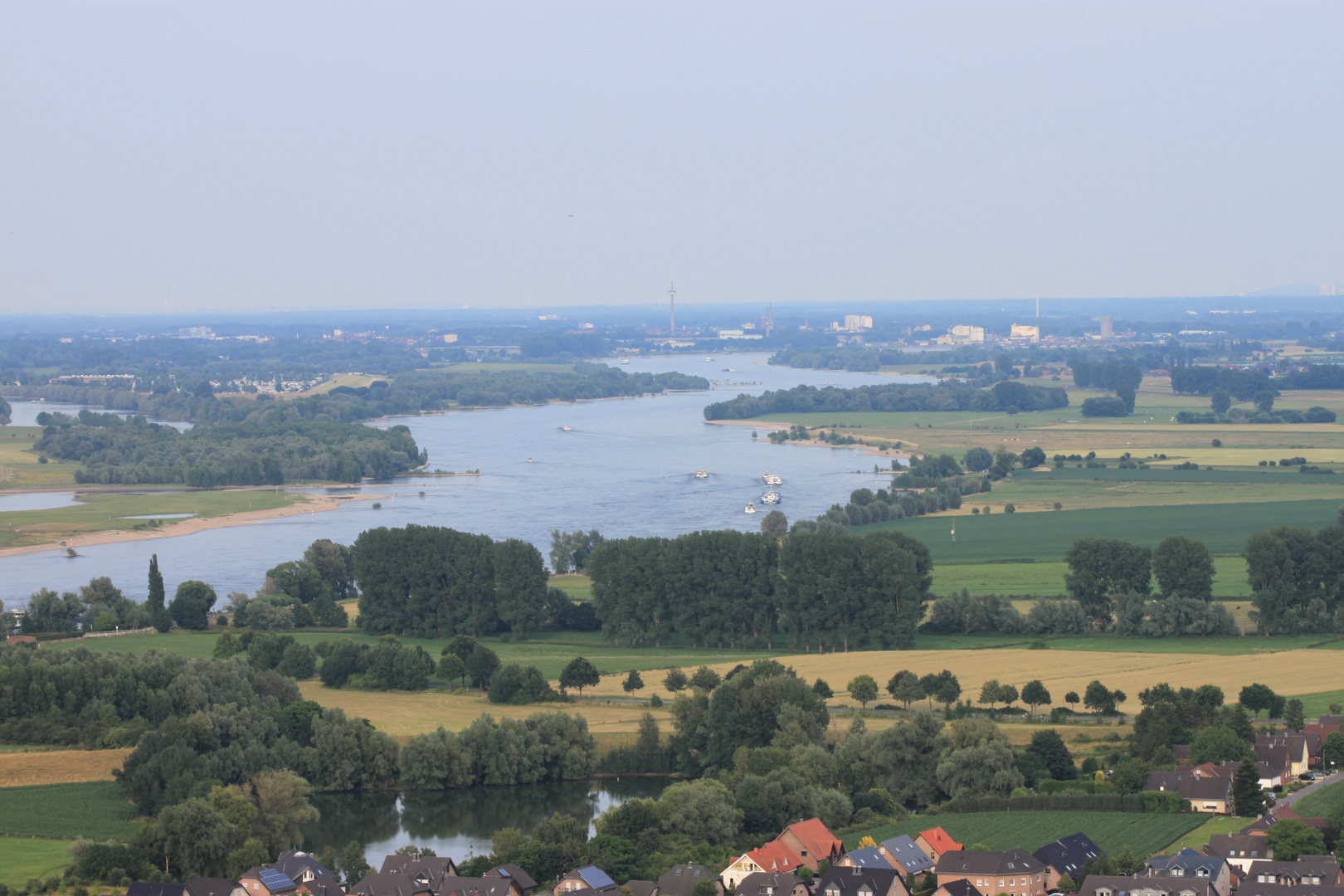 Niederrhein aus der Luft