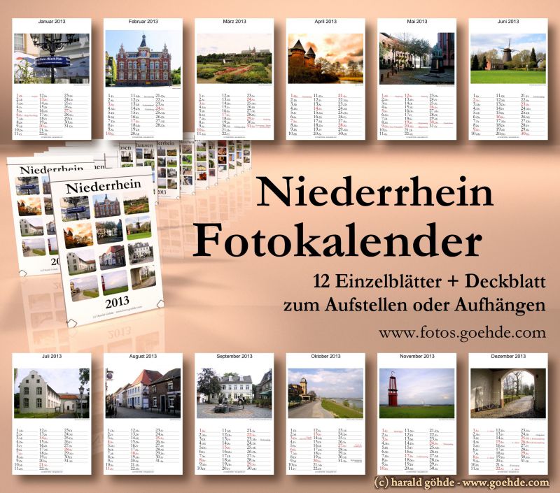 Niederrhein - Fotokalender 2013